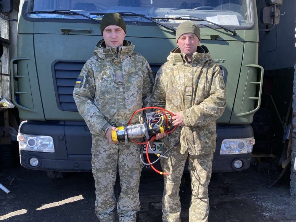 Winch for border patrol