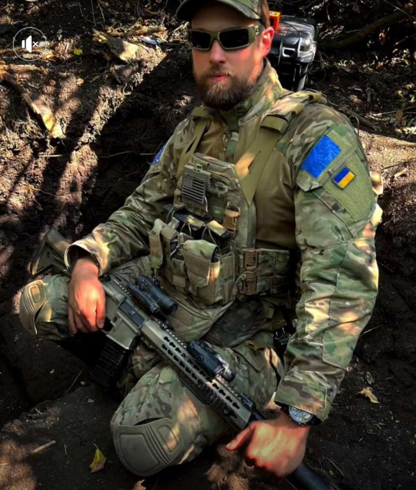 Ukrainian officer rehabilitation