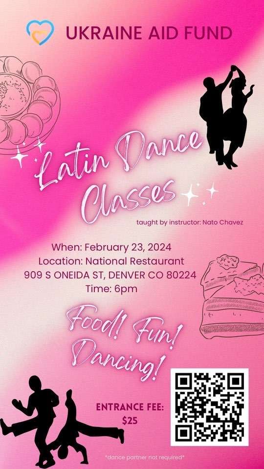 Latin Dance Class V-Day Celebration